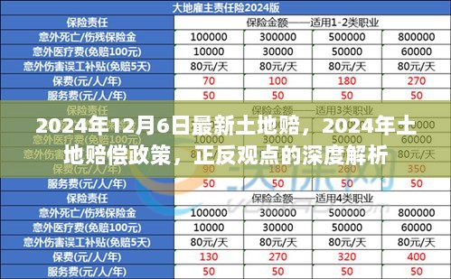 2024年土地赔偿政策，正反观点的深度解析