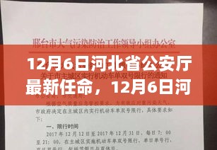 河北省公安厅新任命启航新篇章，学习变化，自信前行