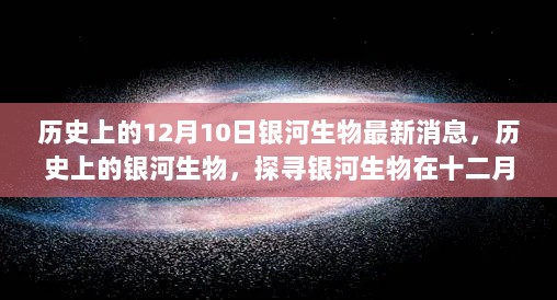 历史上的银河生物揭秘，探寻十二月十日的新篇章与启示