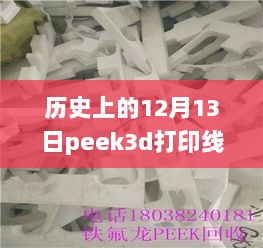 历史上的12月13日，Peek3D打印线材实时报价攻略——初学者与进阶用户通用指南。