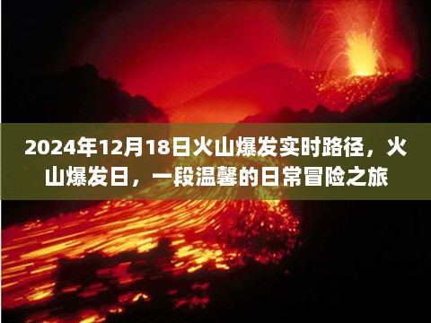 火山爆发日下的温馨日常冒险之旅，实时路径追踪 2024年12月18日