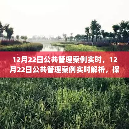 探索现代治理新视角，12月22日公共管理案例实时解析与探索