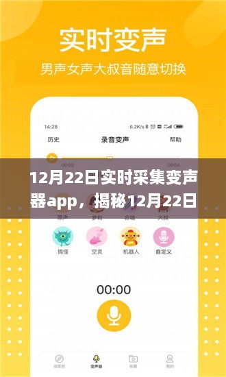 揭秘，12月22日实时采集变声器app的功能、优势与应用探索