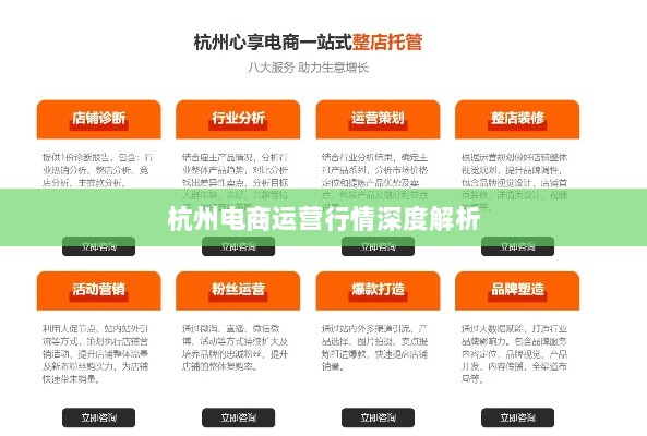 杭州电商运营行情深度解析