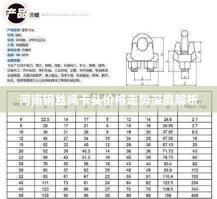 河南钢丝绳卡头价格走势深度解析