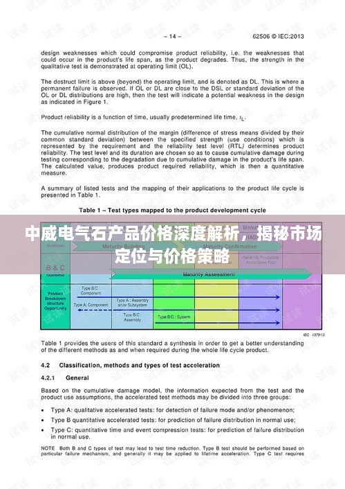 中威电气石产品价格深度解析，揭秘市场定位与价格策略