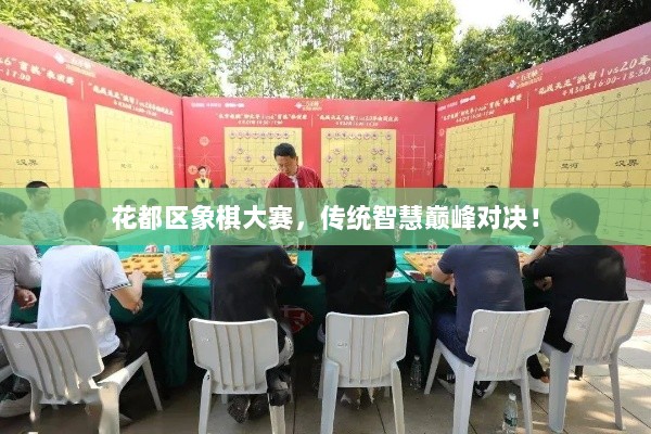 花都区象棋大赛，传统智慧巅峰对决！