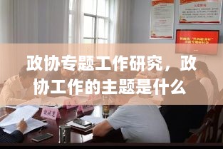 政协专题工作研究，政协工作的主题是什么 