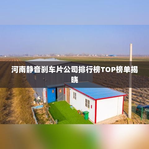 河南静音刹车片公司排行榜TOP榜单揭晓