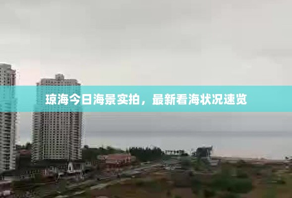 琼海今日海景实拍，最新看海状况速览