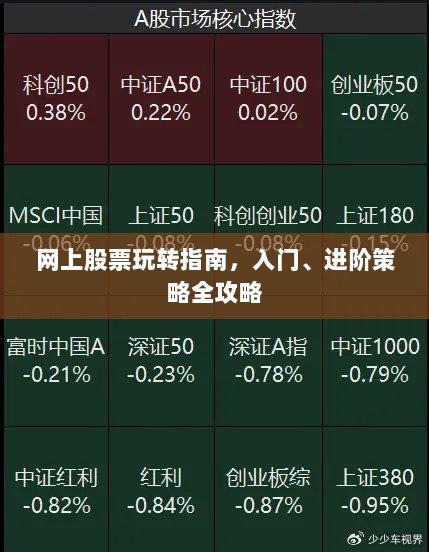 网上股票玩转指南，入门、进阶策略全攻略