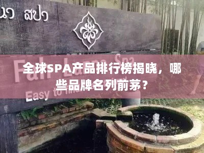 全球SPA产品排行榜揭晓，哪些品牌名列前茅？