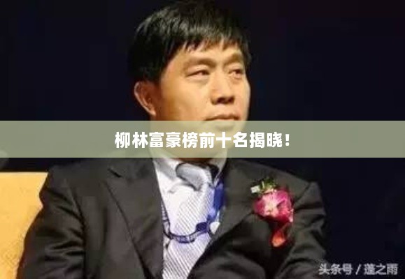 柳林富豪榜前十名揭晓！