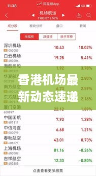 香港机场最新动态速递