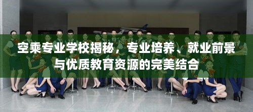 空乘专业学校揭秘，专业培养、就业前景与优质教育资源的完美结合