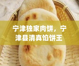 宁津独家肉饼，宁津县清真馅饼王 