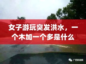 女子游玩突发洪水，一个木加一个多是什么字 